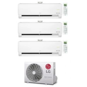 CONDIZIONATORE LG LIBERO SMART TRIAL SPLIT 9000+9000+12000 BTU INVERTER R32 MU3R19 A+++ WIFI
